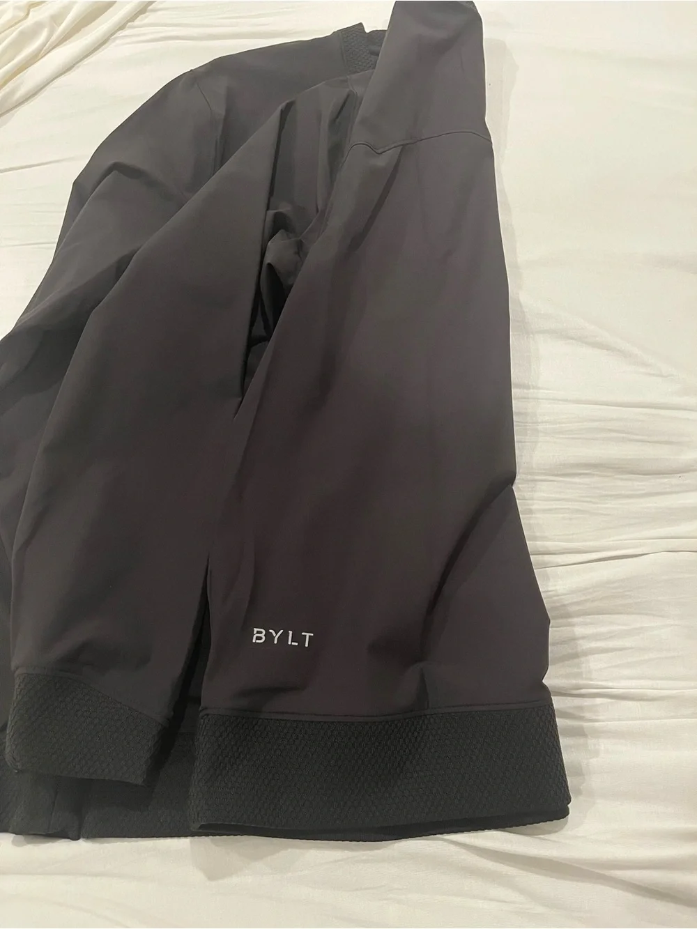 Brand New BYLT Arc Lightweight V-Neck Pullover Golf Jacket Black Medium